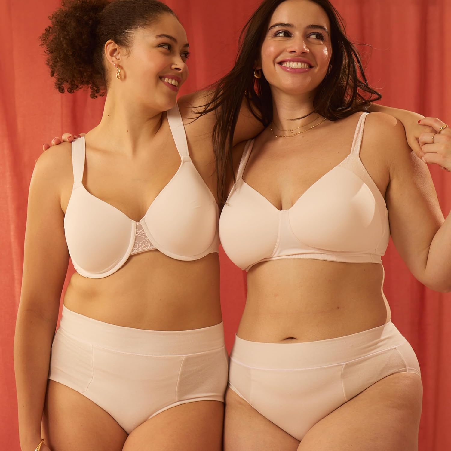 Playtex Womens Wireless Bra, Plus-Size T-Shirt Bras Available, Full Coverage, Moisture-Wicking, 4750 - Image 6