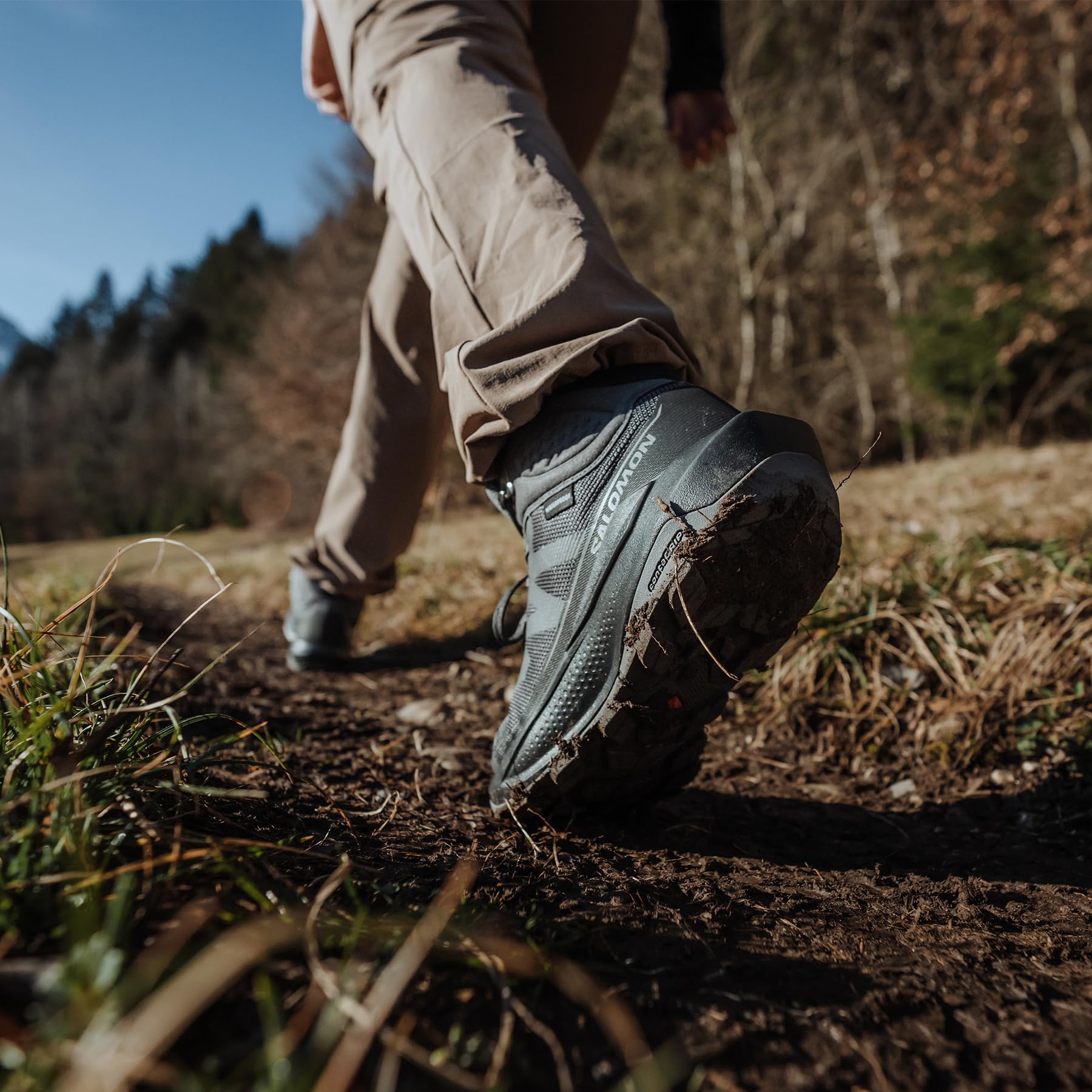 Salomon Elixir Tour Mid Scarpe Impermeabili da Trekking da Donna, Comfort ottimale, Rullata Morbida, Impermeabilità e Protezione dagli Elementi