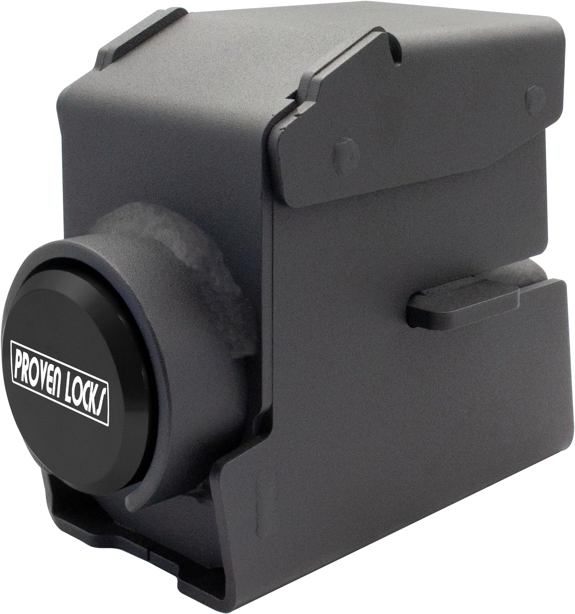 Proven Industries Model 2516-B Trailer Lock, Fits 2 5/16-Inch Bulldog or Ram Trailer Couplers, Made in The USA, (Black)