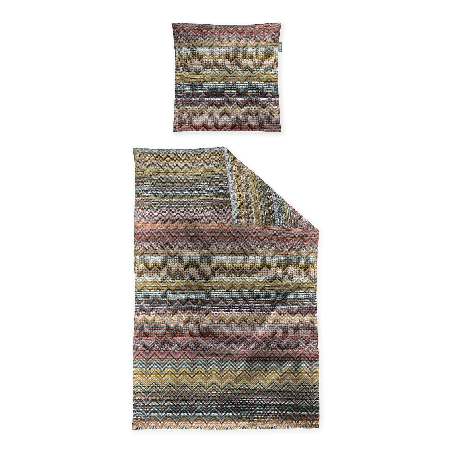 Irisette Mako-Satin Bettwäsche Wave 8671 Multi