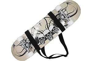 Universal Skateboard Backpack Holder - Pocket-Friendly Carry Strap for All Boards