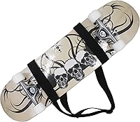 YYST Universal Skateboard Shoulder Strap Carrier - Adjustable, Fits All Boards, Lightweight & Pocket-Sized