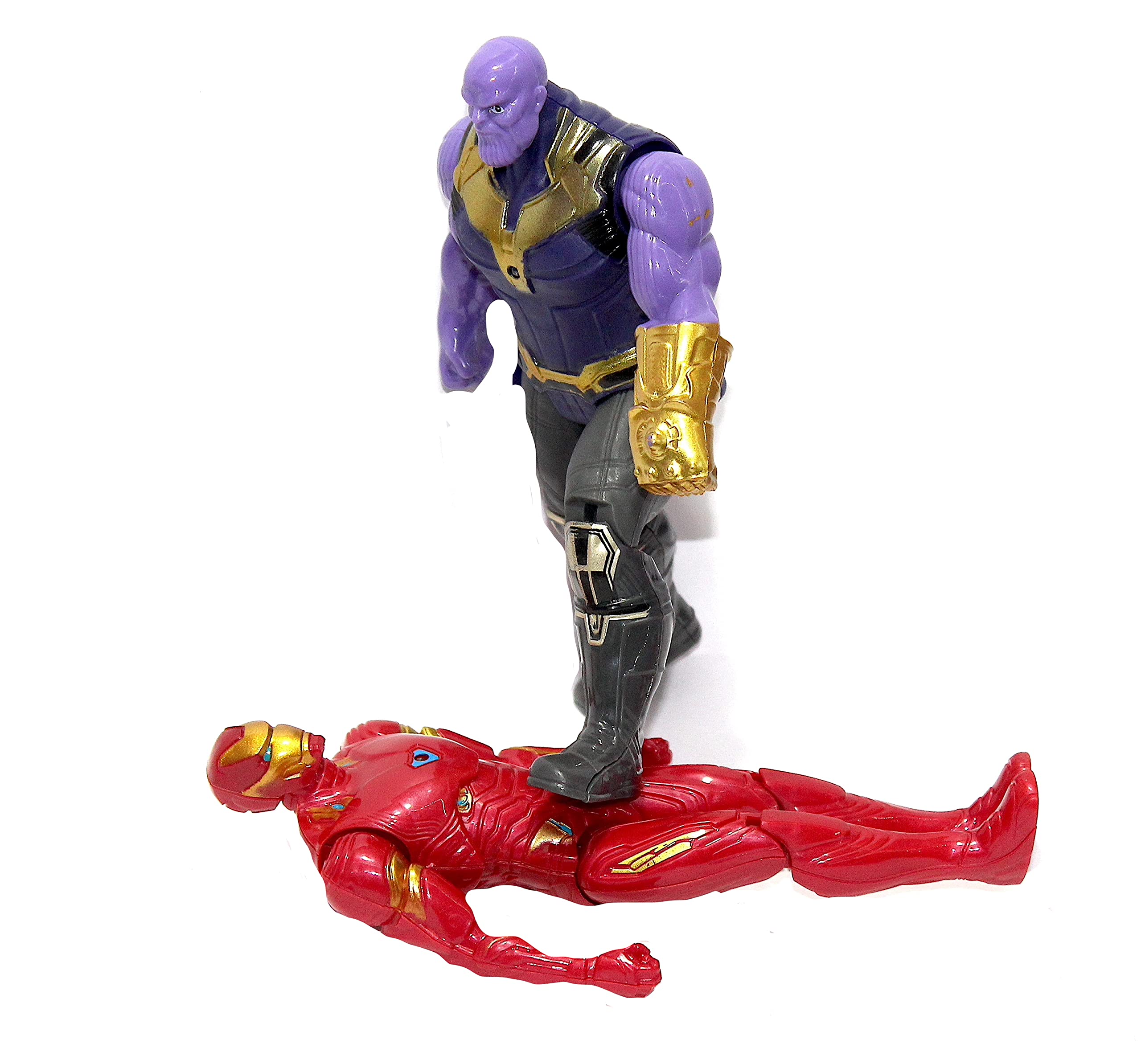 WOW Toys - Delivering Joys of Life|| Steel Man Super Hero and Poweful Villain Combo of Action Figures, Multicolour, Titan Hero Series (B0CPQ2JT8K) Amazon Price History, Amazon Price Tracker