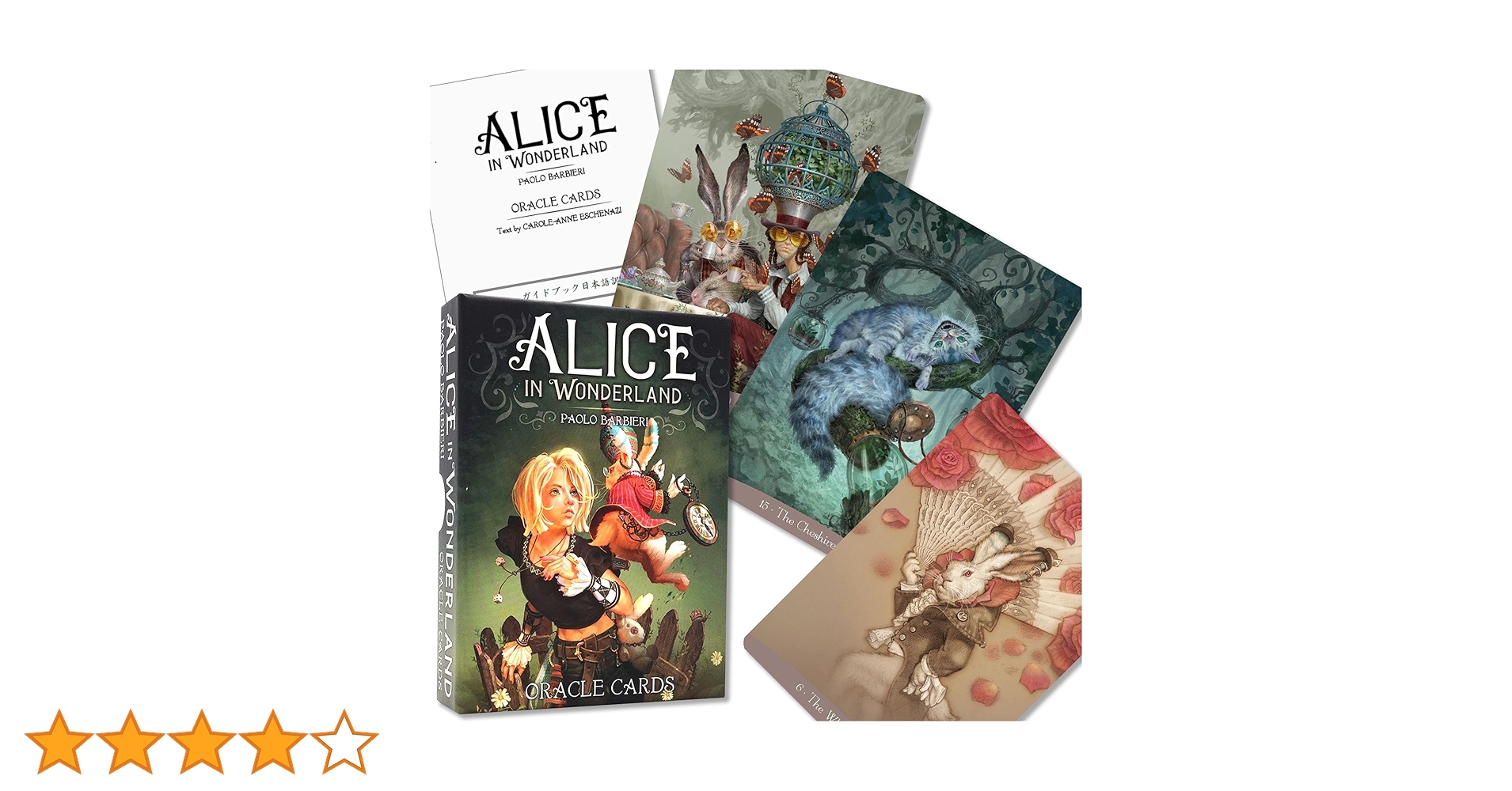 日本未発売！ ❤︎ 不思議の国のアリス アリスインワンダーランド オラクルカード Amazon | Kancharo オラクルカード 36 枚 タロット占い【アリス