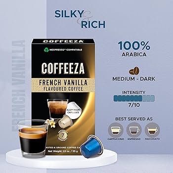 Amazon.com: Coffeeza 100% Arabica Nespresso Flavored Coffee Pods
