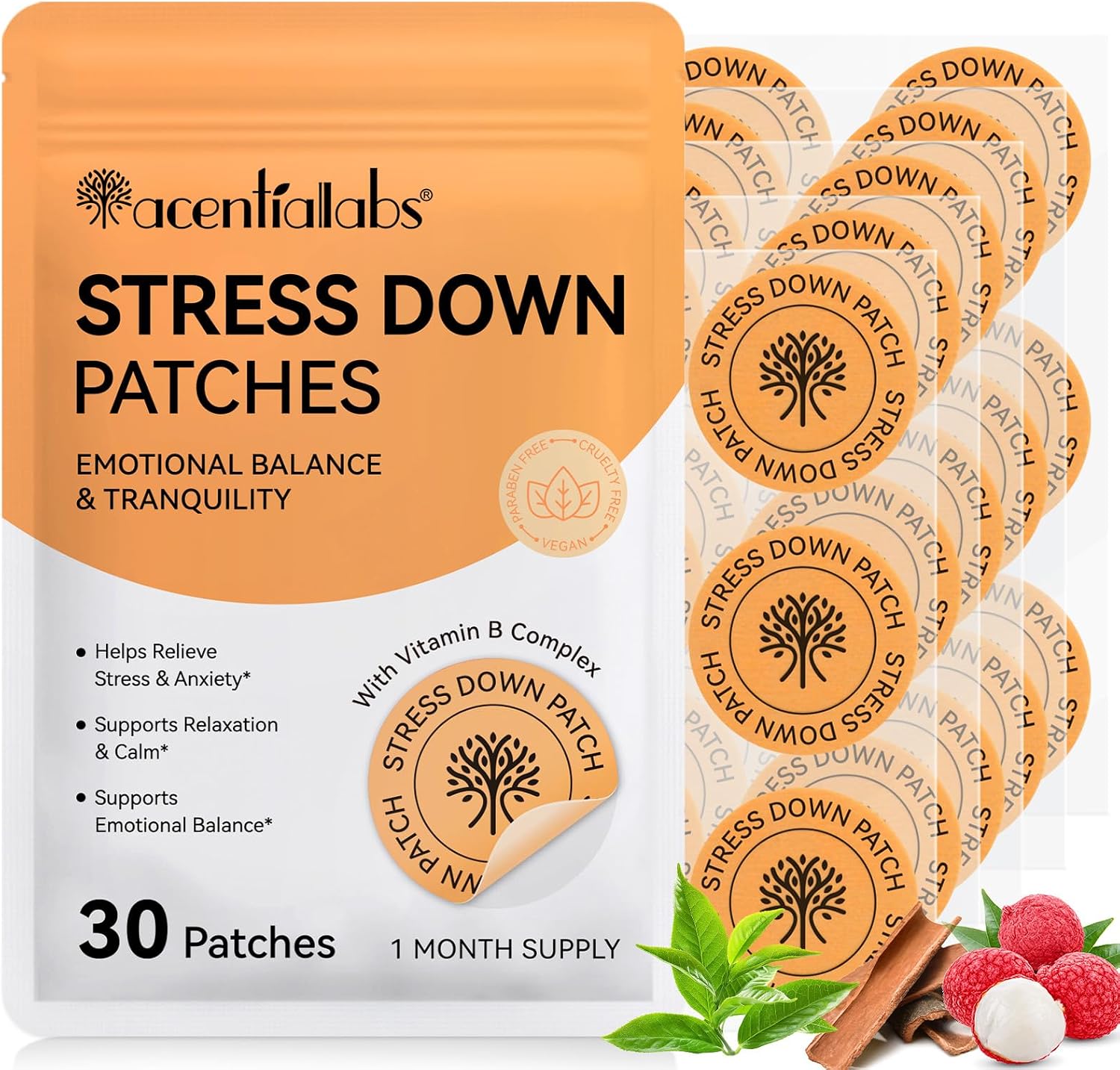 Daily Patch Amazon.com: Stress Down Patches – Daily Wellness Patch for Lifestyle ...