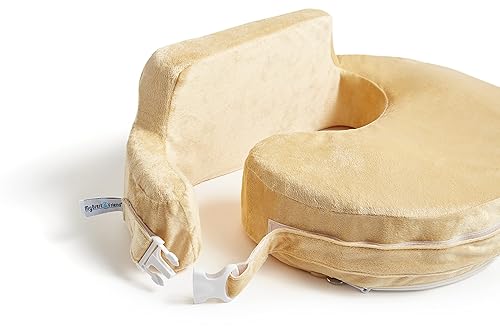 Miniatura 2 de My Brest Friend Super Deluxe - Funda para almohada de lactancia, ideal para madres lactantes, almohada no incluida, color dorado