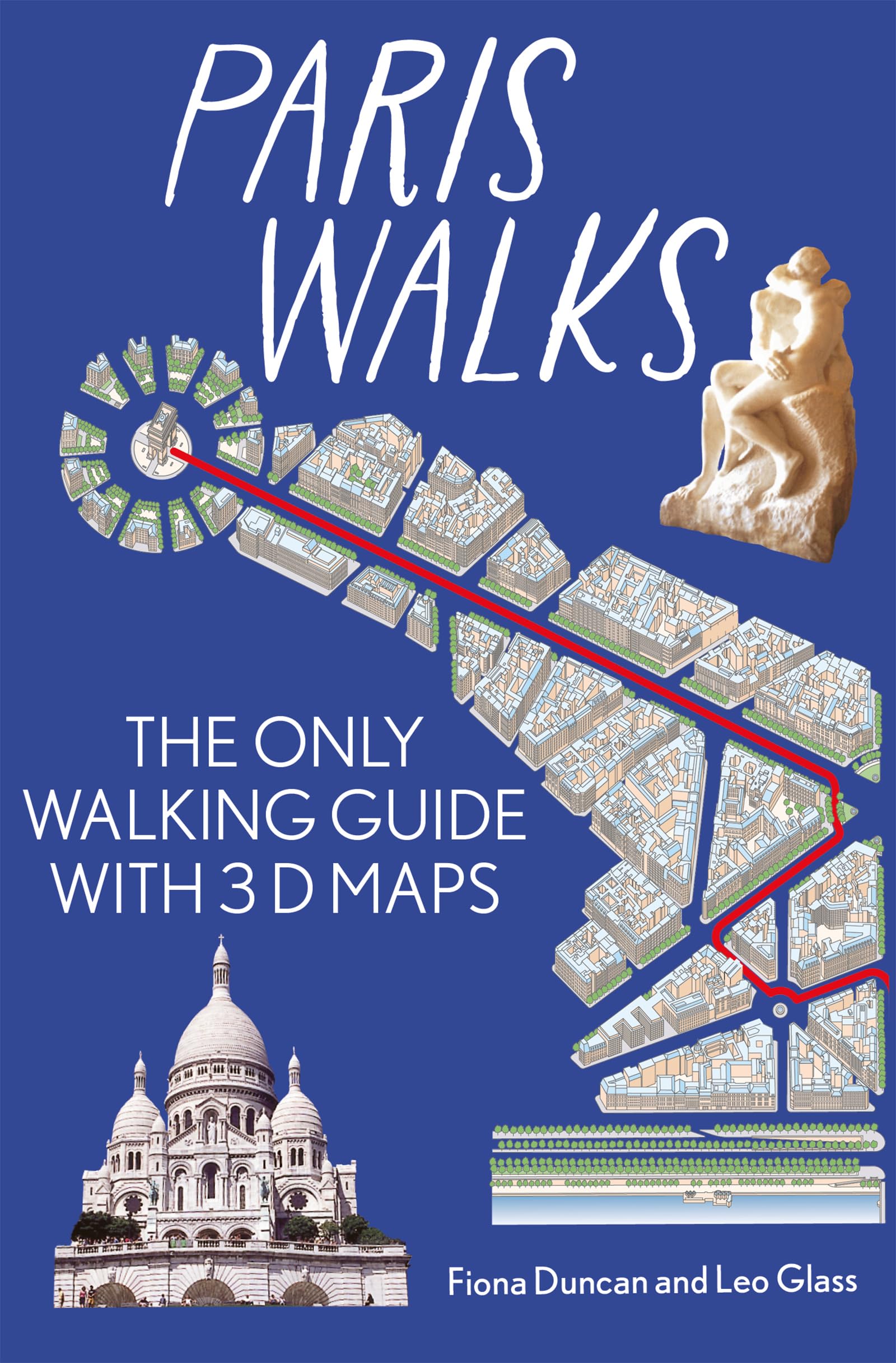Paris Walks: On Foot City Guide: The only walking guide with 3d maps (Duncan Petersen Guides)