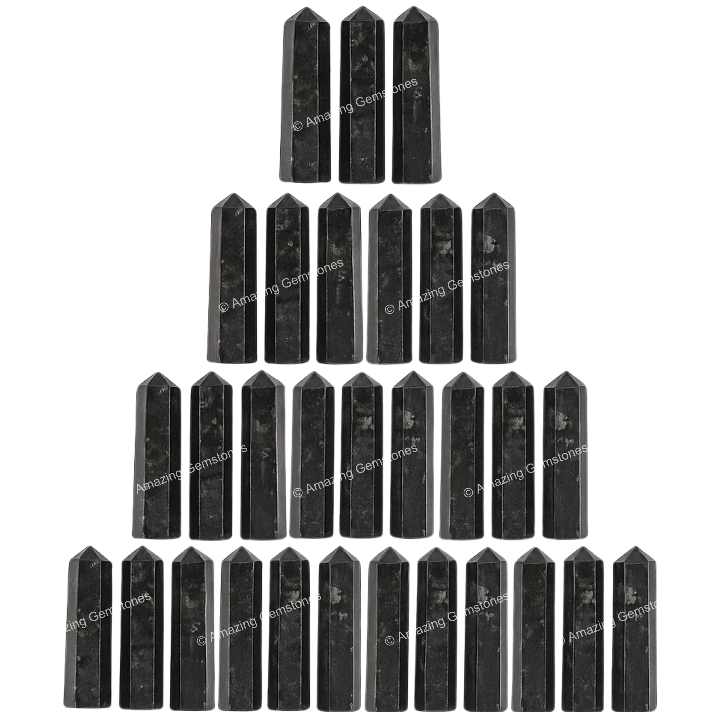 Amazing Gemstone Crystal Points Bulk Healing Crystals & Stones - Premium Single Terminated Healing Wand Point Bulk Crystals for Crafts, Crystal Grid, DIY Work - Premium Crystals