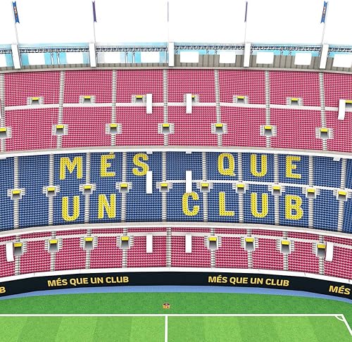 Miniatura 5 de Barcelona Camp NOU Stadium Standard  Nanostad  Rompecabezas 3D (producto oficial con licencia)