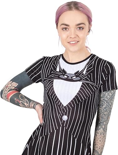 Miniatura 3 de Disney Disfraz de Jack Skellington de Nightmare Before Christmas para mujer