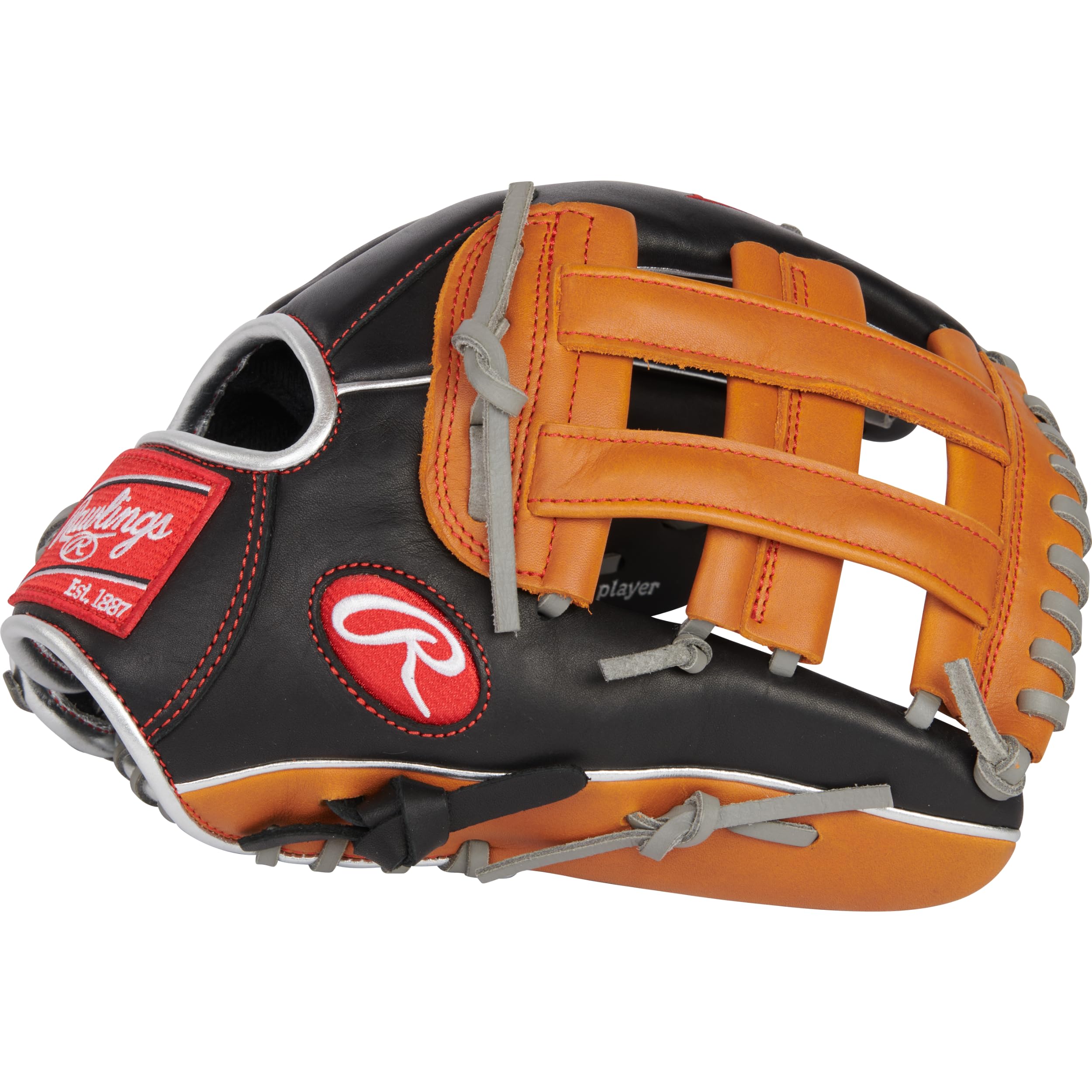 Rawlings | R9 Youth Contour Fit Gants de Baseball | Tailles 27,9 cm – 30,5 cm | Plusieurs Styles