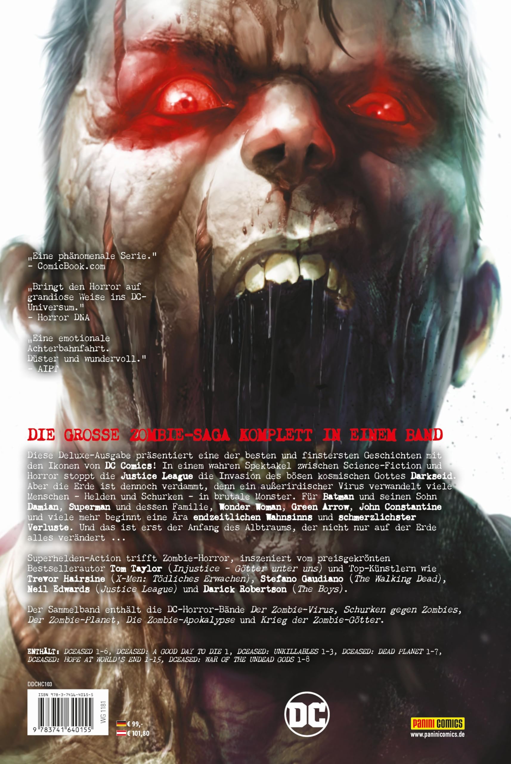 DC-Horror: Die Zombie-Saga (Deluxe Edition)