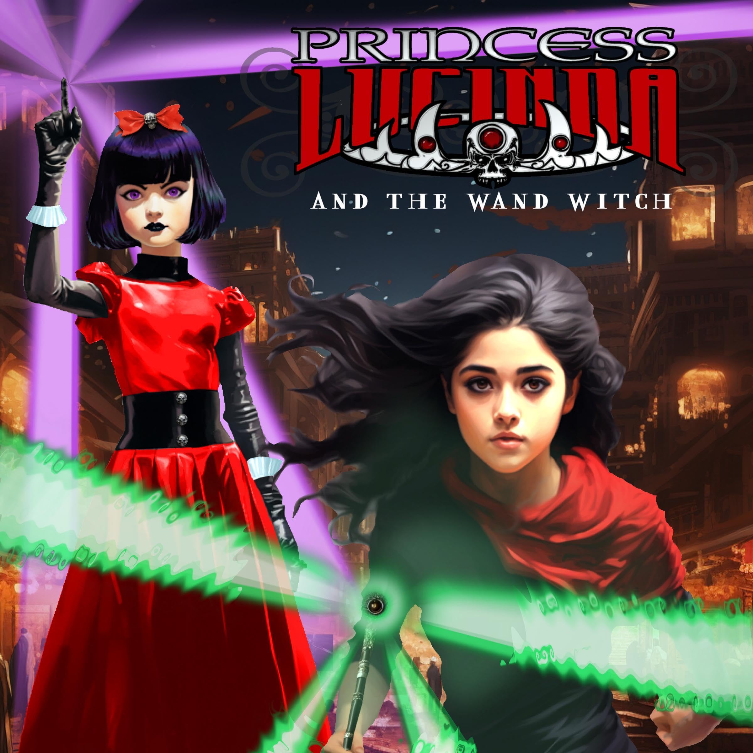 Cover art for Princess Lucinda and the Wand Witch