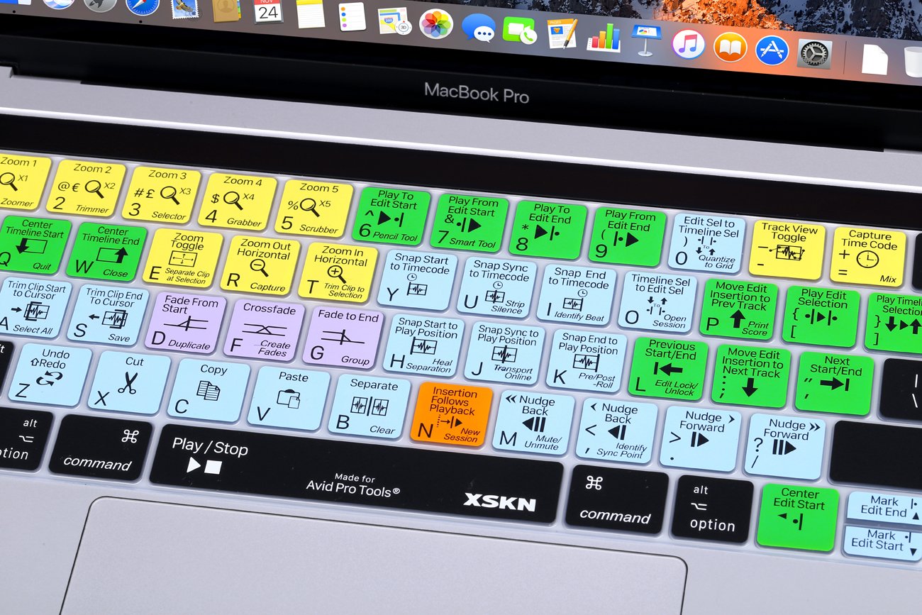 Amazon.co.jp: XSKN Avid Pro Tools用英語ショートカットキーボード