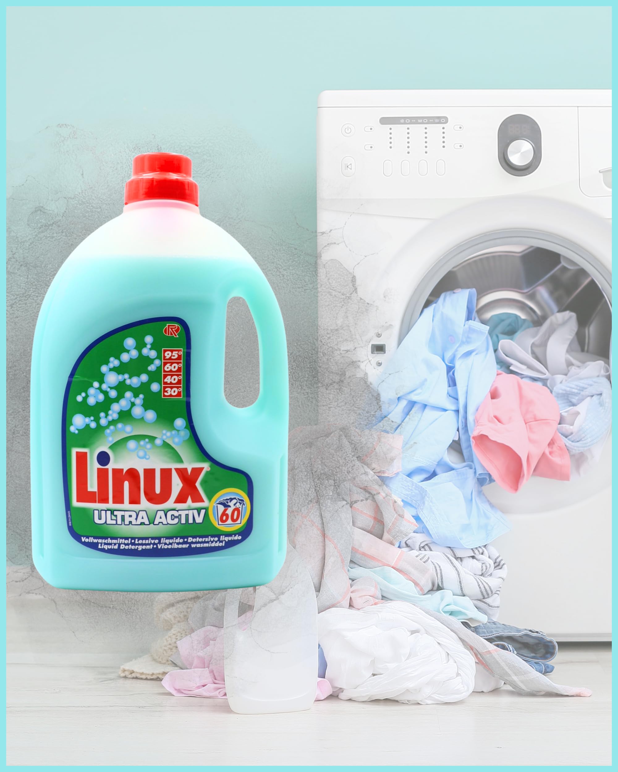 Linux Ultra Activ Vollwaschmittel 360 WL | 6x3 Liter