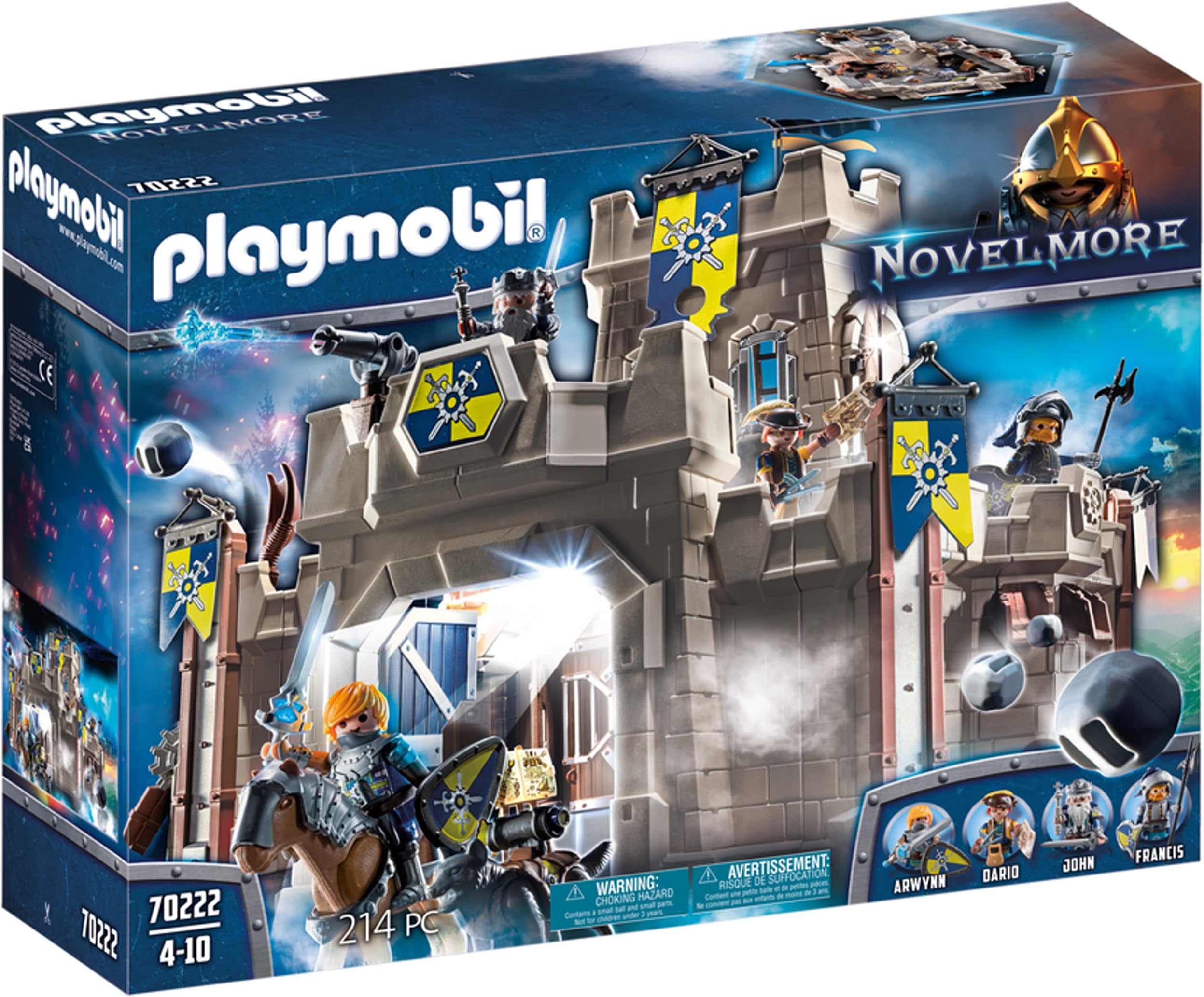 Novelmore Fortress with Knights Playset