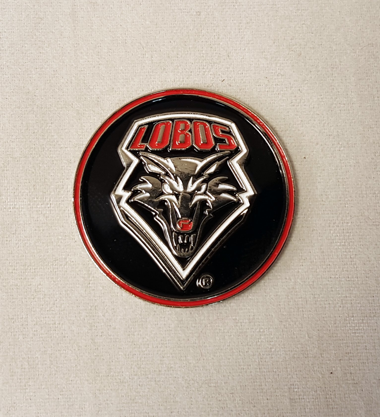 New Mexico Lobos NCAA Golf Ball Marker
