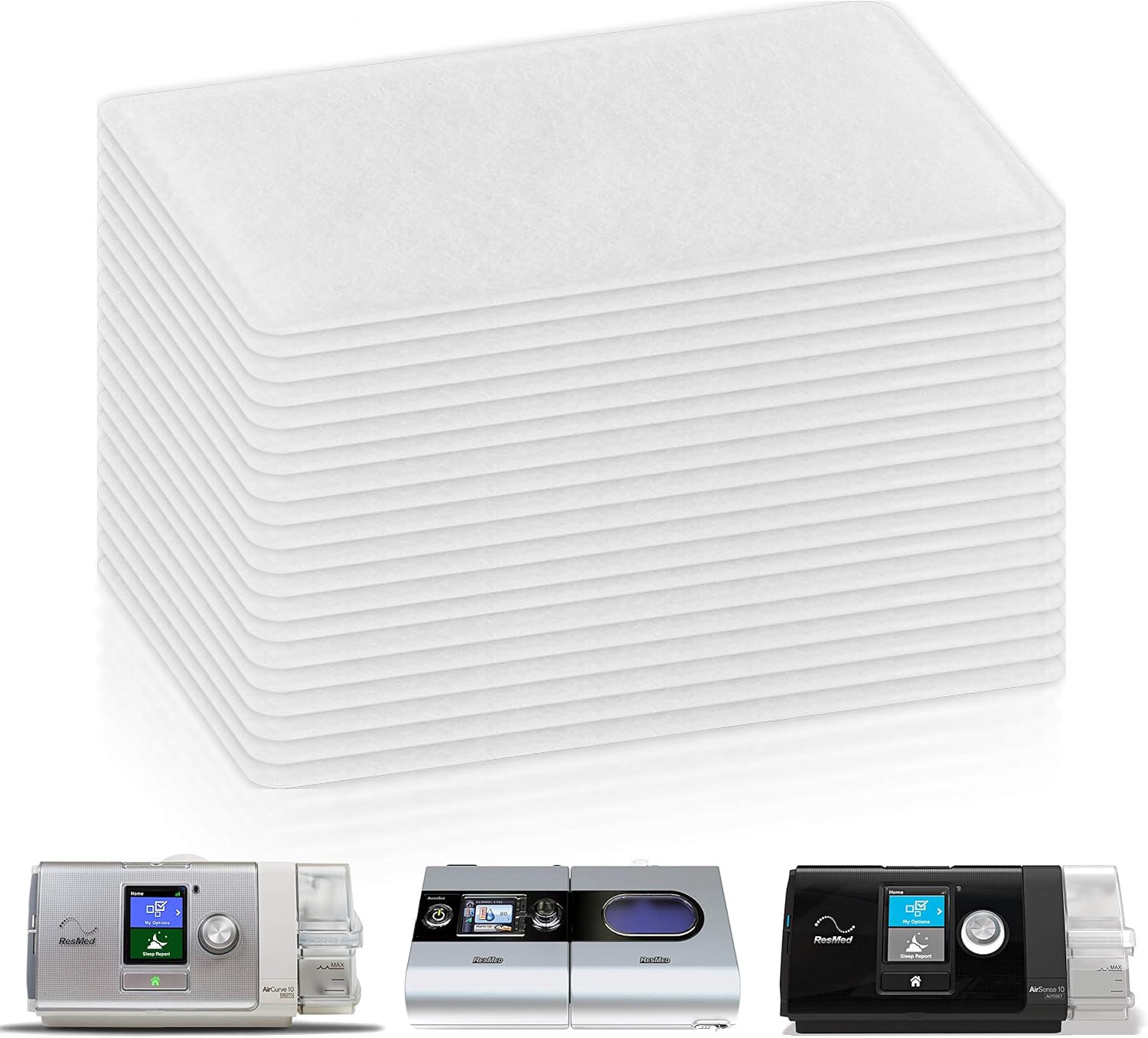 20 Pack CPAP Filters ResMed Premium Disposable Air Filter
