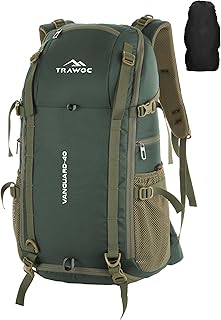TRAWOC VANGUARD 40 Litre Travel Backpack Laptop Bag with Rain Cover & Shoe Compartment Versatile Casual Bag Ideal Backpack... Price In India