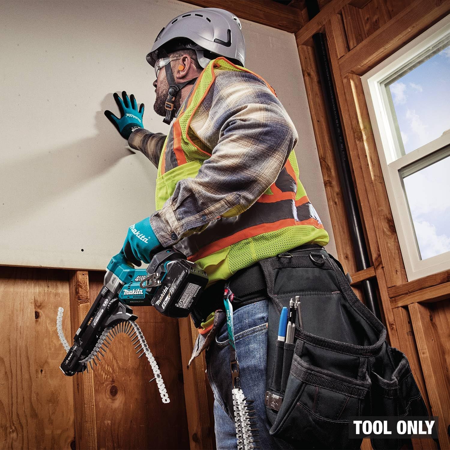 Makita XRF04Z 18V LXT® Lithium-Ion Brushless Cordless 4,500 RPM Autofeed Screwdriver, Tool Only