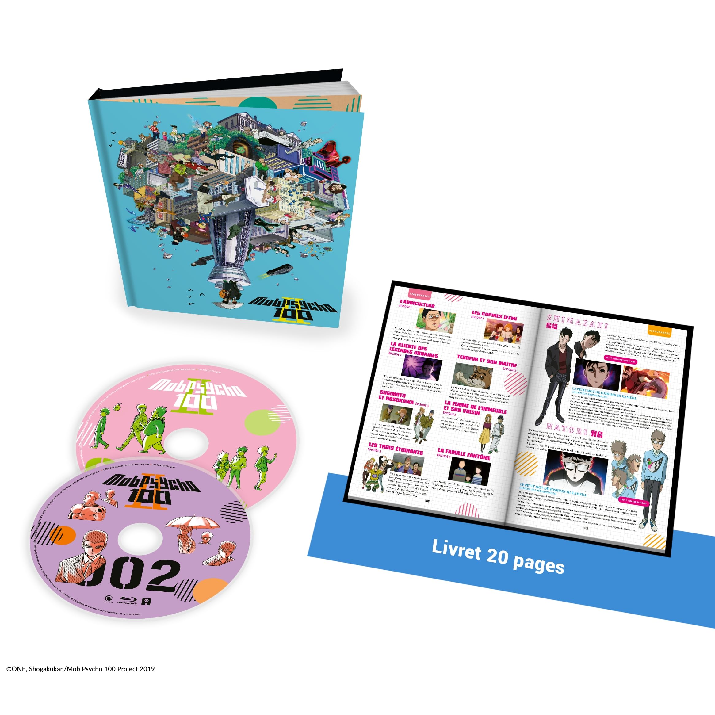 Mob Psycho 100 - Intégrale Saison 2 [Édition Collector] [Blu-ray]