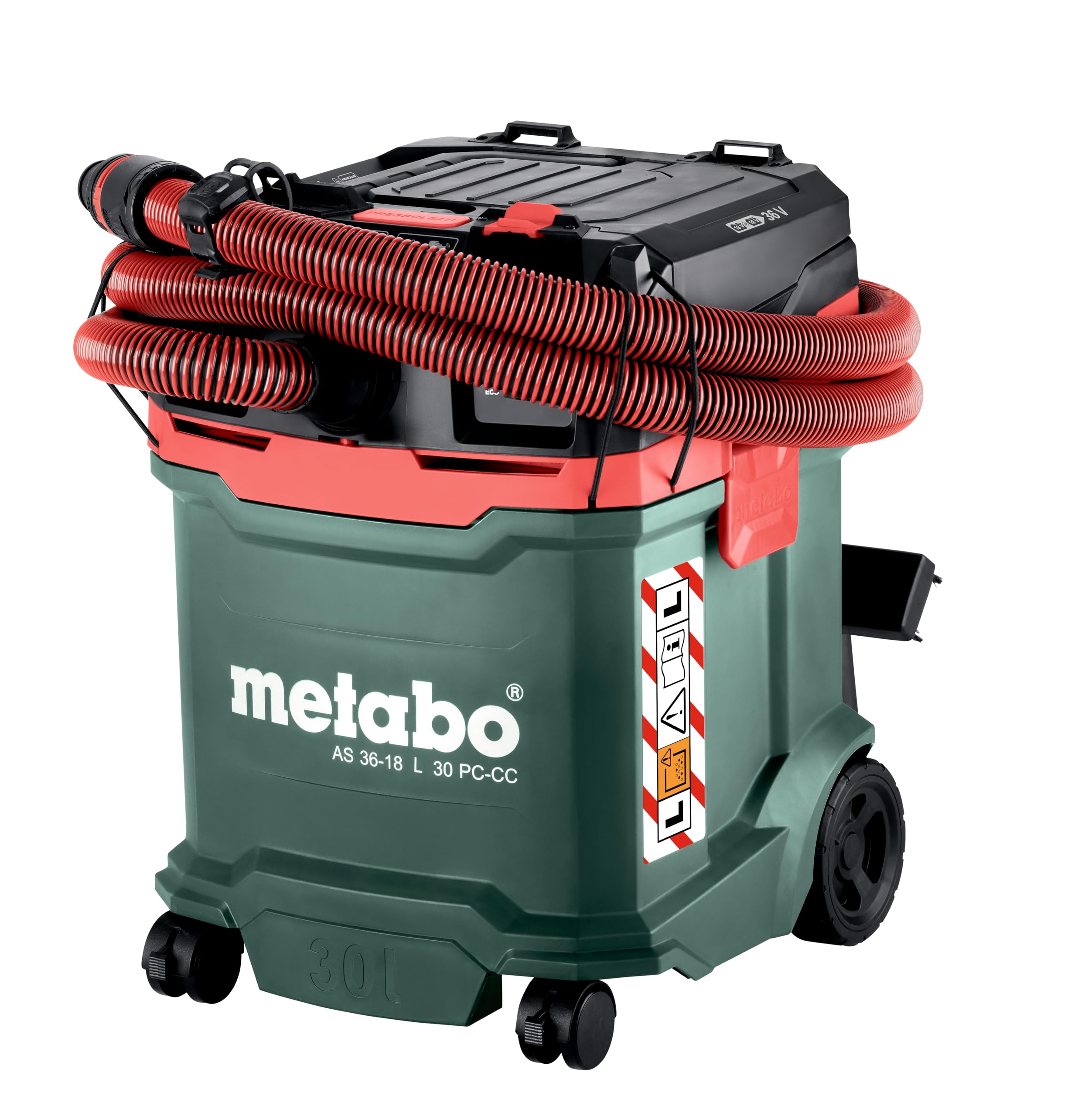 metabo Aspirapolvere a secco a batteria AS 36-18 L 30 PC-CC