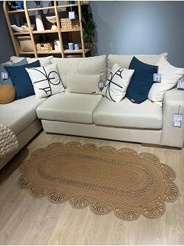 Matrix Jüt Kilim, Paspas, Mutfak Halısı, Banyo Paspası, Kilim, Halı, Oturma Odası Halısı Hasır 100 x 200