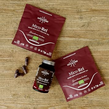 HIFAS DA TERRA Mico-Rei Pure Reishi Extract, Refill 60 Capsules