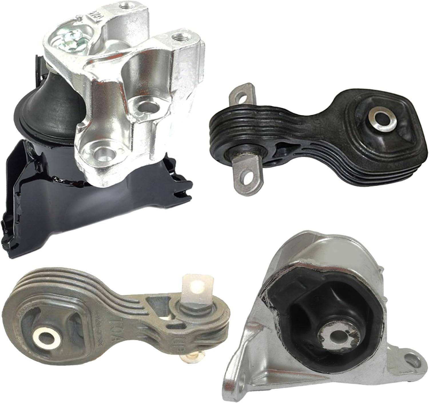 Engine Motor and Transmission Mount Compatible with 2012-2014 Honda CR-V 2.4L 65052 65053 65069 65070 4PCS Set 2012 2013 2014