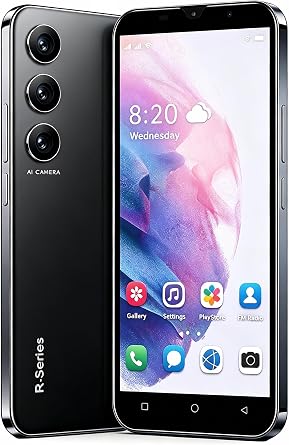 Unlocked Cell Phones 2026, 5.42 inch HD Screen Android Smartphones 1+8GB Unlocked Cell Phone, 3500mAh Smart Phone Android Mobile Smartphones Dual Camera Black1