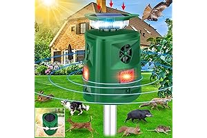 Solar Animal Repeller Outdoor Cat Dog Deterrent