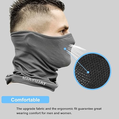 Miniatura 2 de Máscara facial de medio pasamontañas para deportes al aire libre