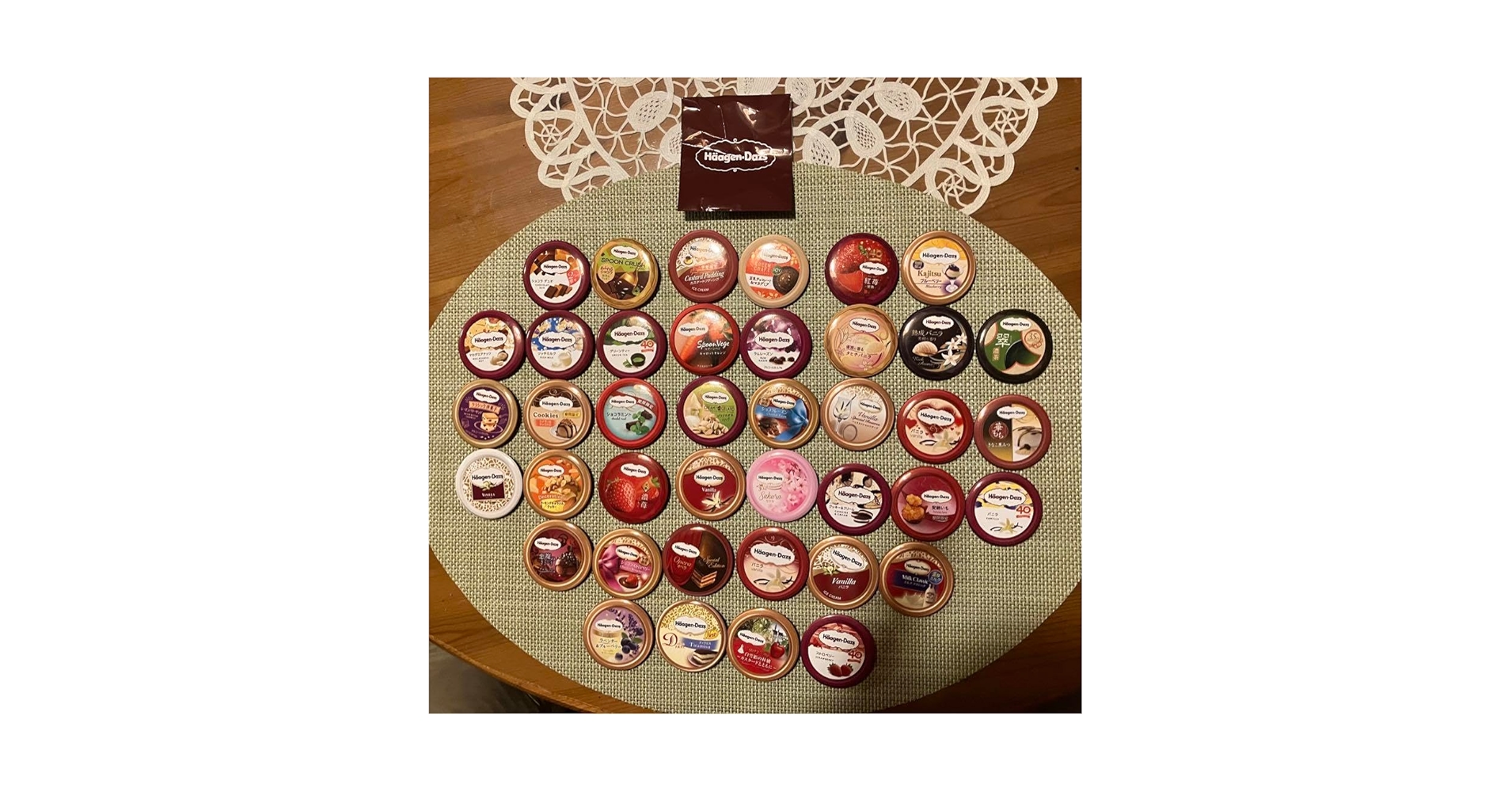 ハーゲンダッツ　オリジナル缶バッジ　40種フルコンプリートセット ハーゲンダッツ オリジナル缶バッジ 40種フルコンプリートセット