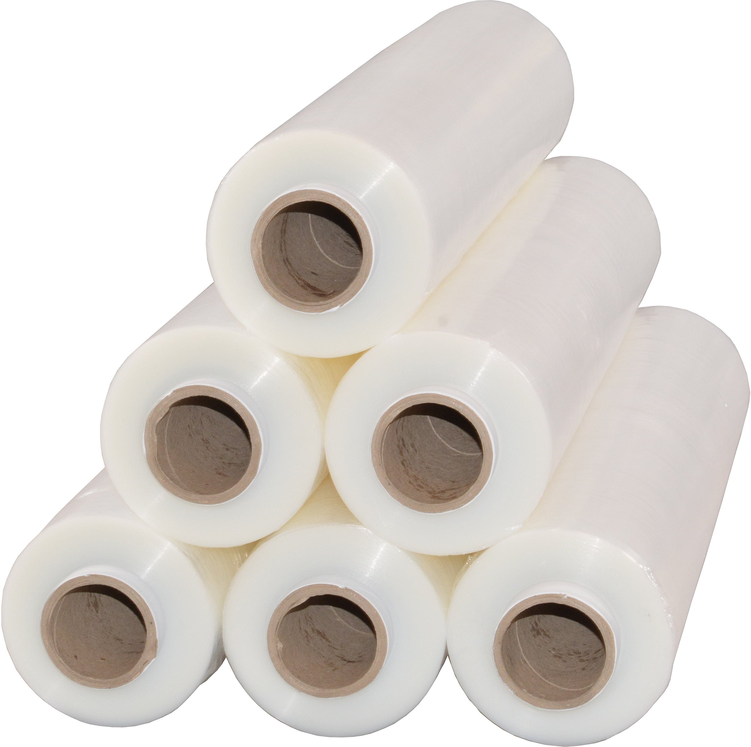 KUZI Stretchfolie 6 Rollen 2,5 kg 23 My 50 cm transparent