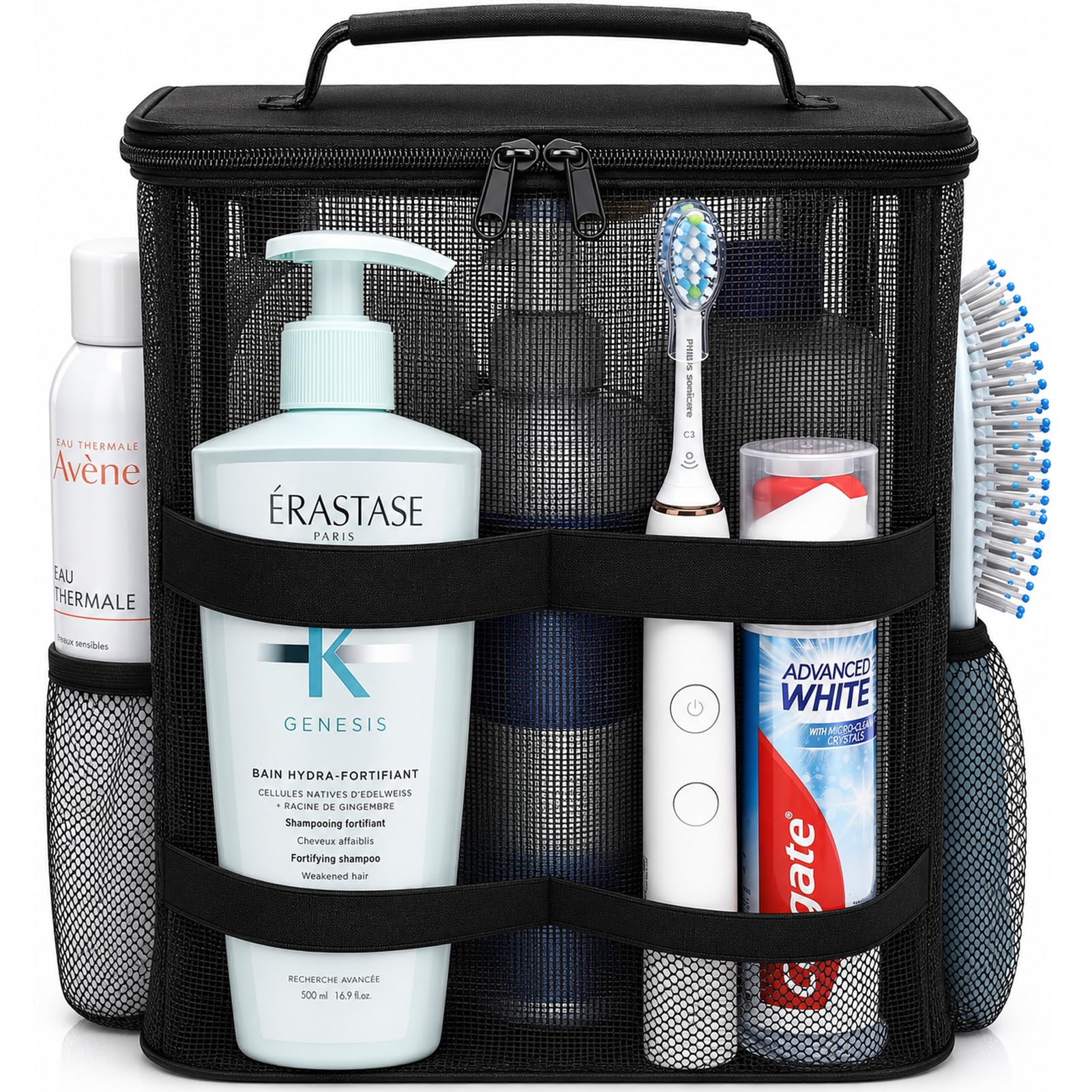 Mesh Shower Caddy - Dorm & Travel Organizer -1