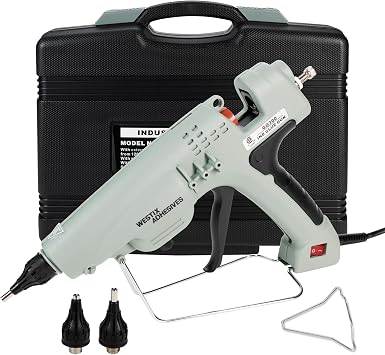 IDL Packaging GG-300 Industrial 300W Full Gue Gun for 1/2 "Gue Sticks - Super Fast Heating - Heavy-Duty Large Glue Gun for Construction أو Carpentry أو DIY أو Repairs