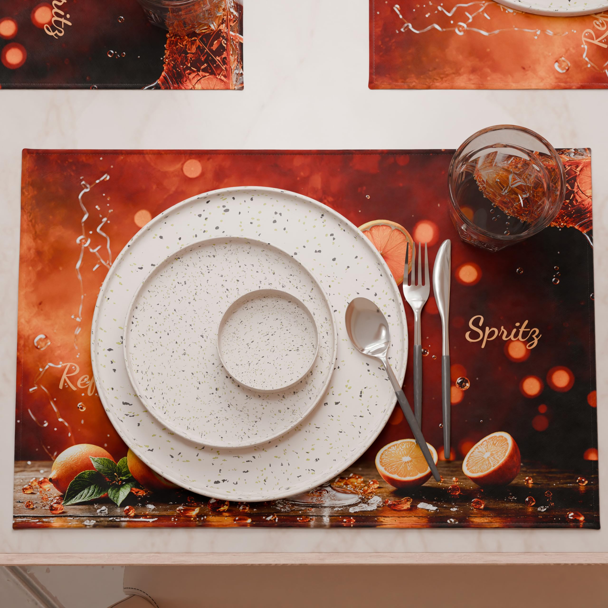 PETTI Artigiani Italiani, American Placemats with Digital Print - Image 2