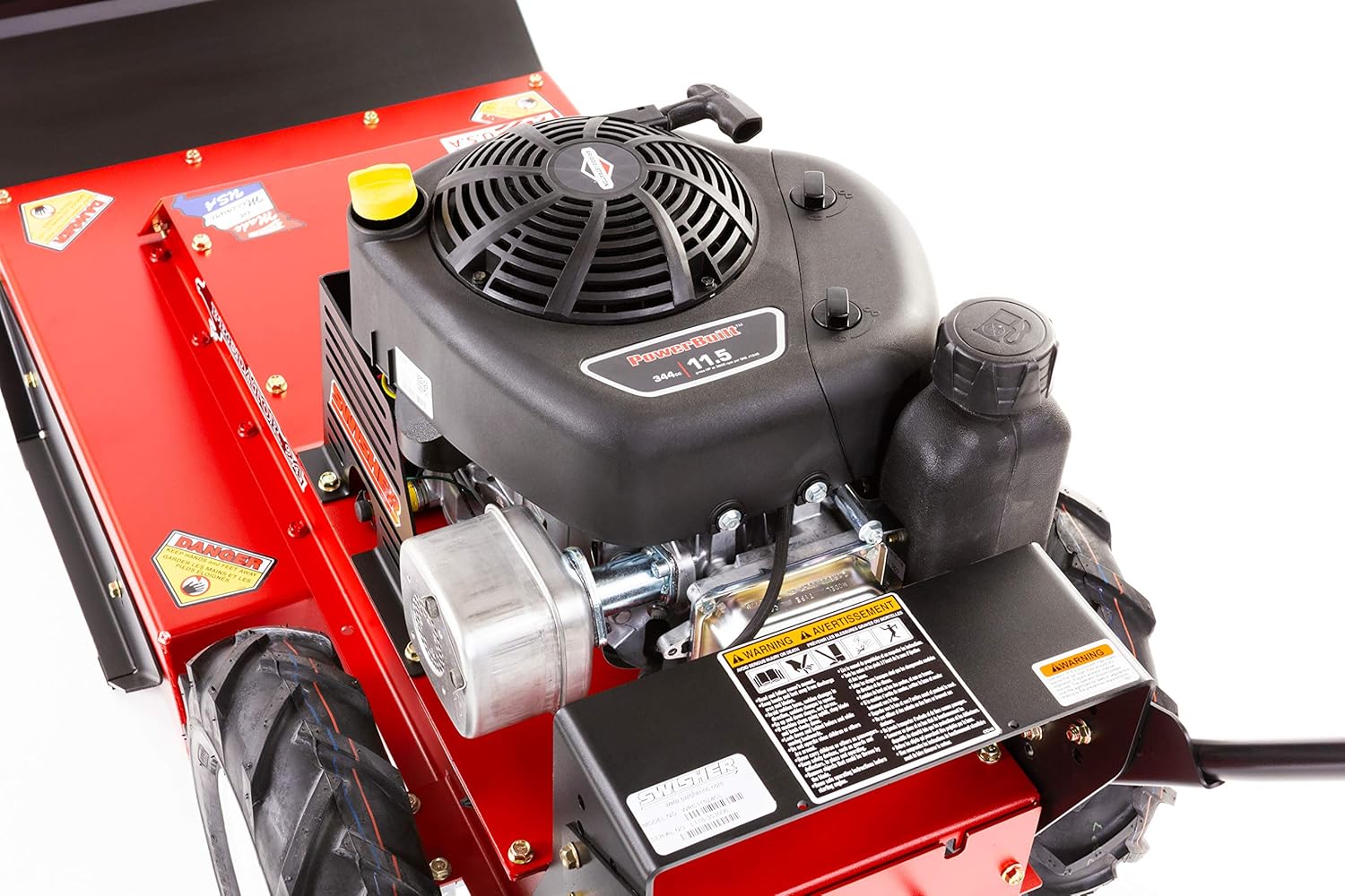 Briggs & Stratton 11.5 HP Engine on Swisher Mower