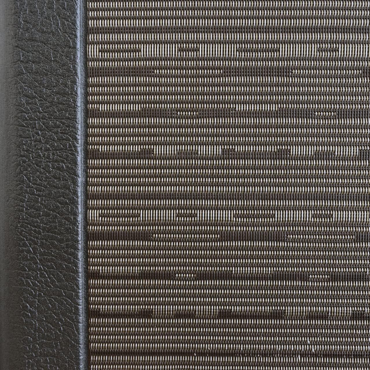 iCustomRug Ergonomic Anti Fatigue Mat, for Comfortable Standing in Kitchen, Bathroom, Workstation Memory Foam Mat 39"×20"×0.50" (L×W×H), Set of 2, Black