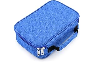 High Capacity Zipper Pencil Pouch- Functional Stationery Pencil Case- 72 Slots Colored...