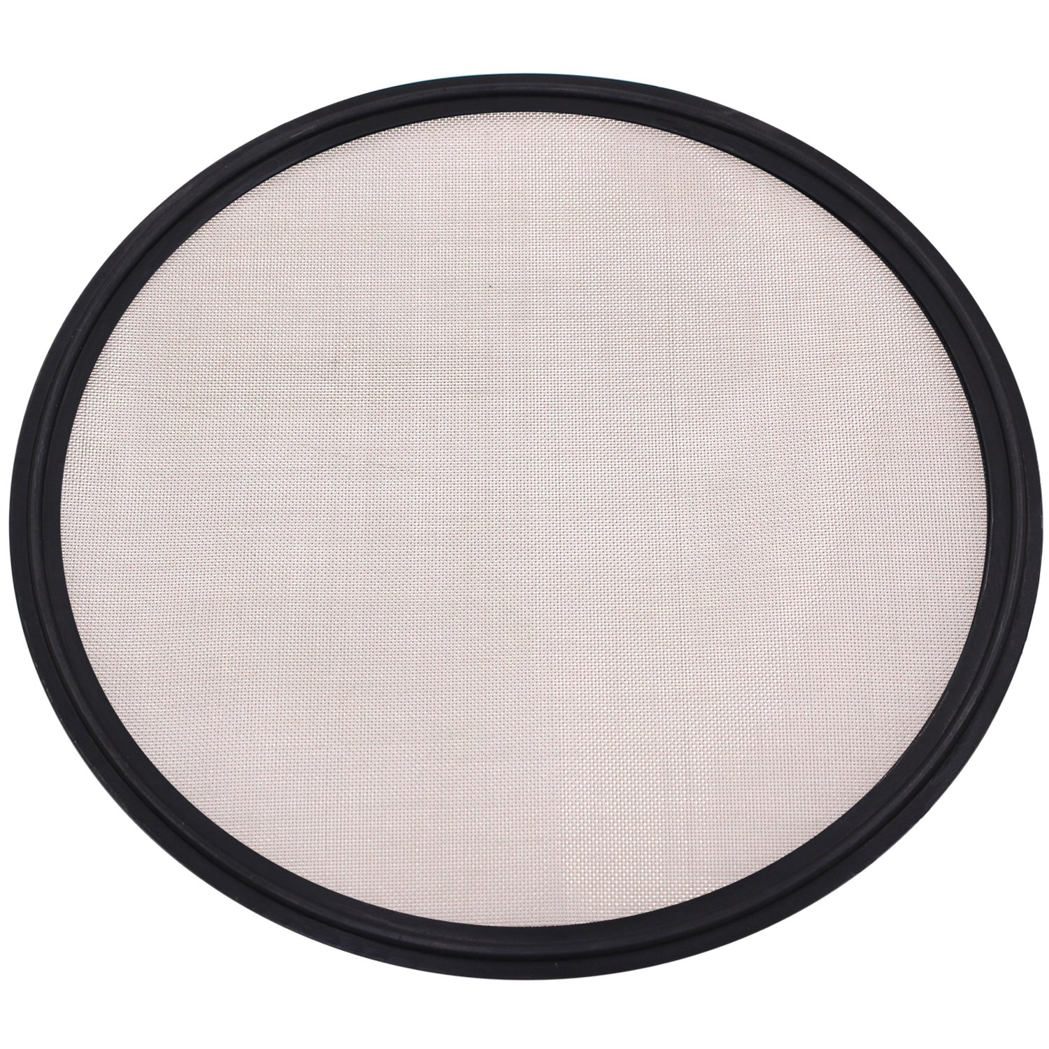 DERNORD 6" Sanitary Gasket FKM w/Stainless Screen - Tri Clamp Clover (40 Mesh)