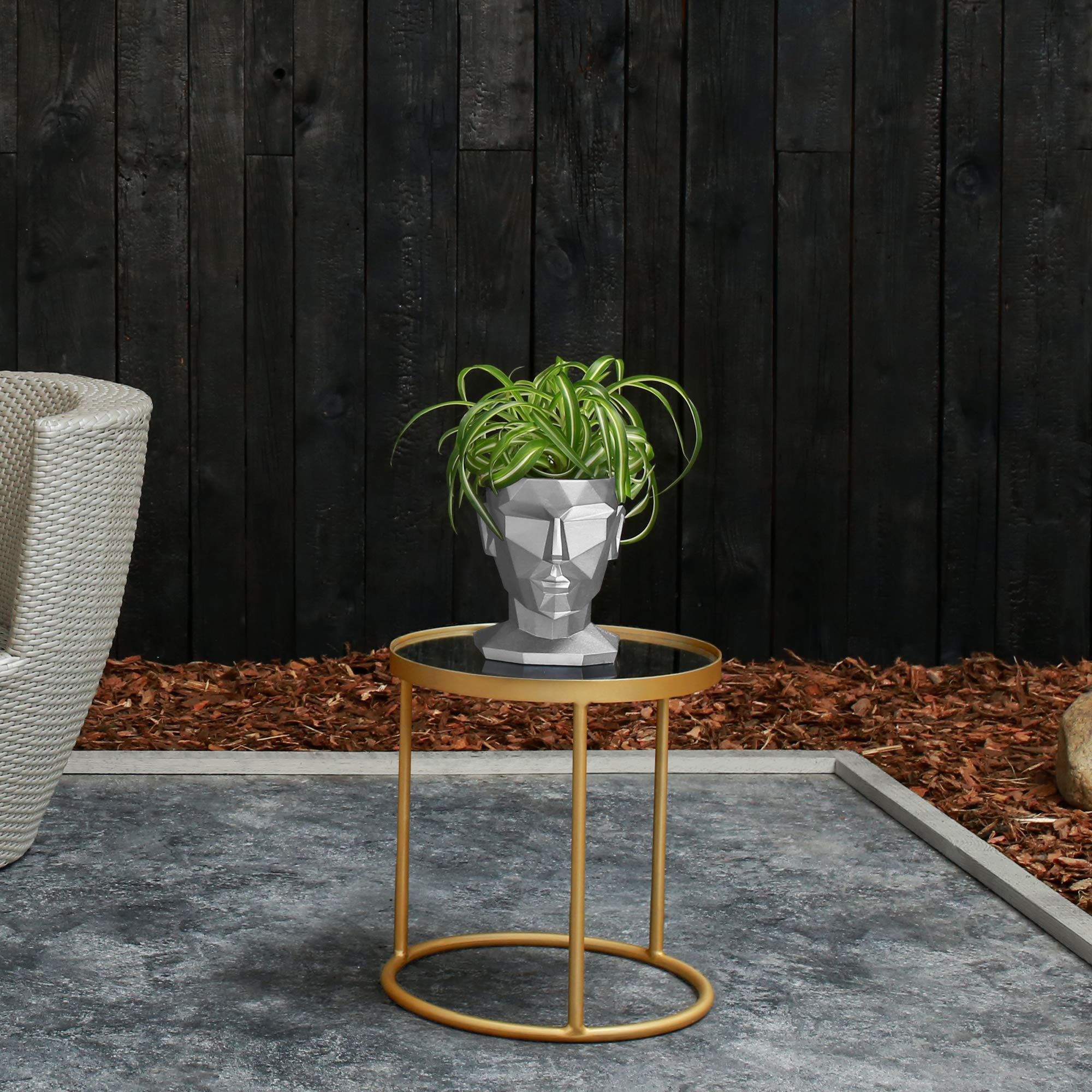 CONCRETTE Blumentopf Aphrodite 13cm - Beton-Optik I Produktbild-Vorschau 7