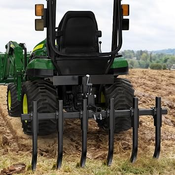 YINTATECH ATV/UTV Chisel Plow Implement w/ 6 Adjustable Scarifier