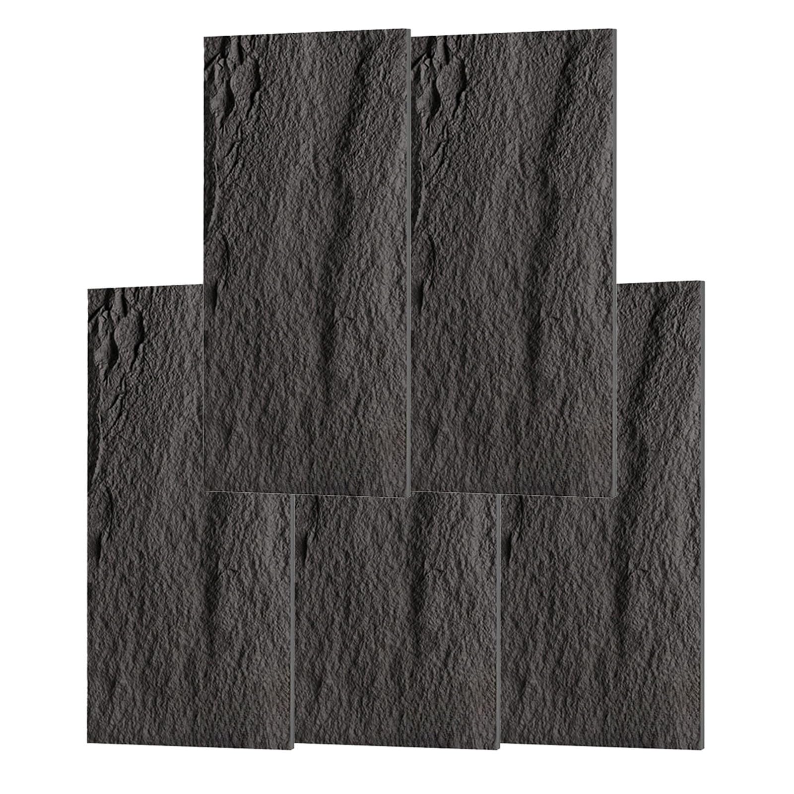 Panele ścienne 3D z imitacji kamienia, dekoracyjna powłoka do pomieszczeń i gabinetów mieszkalnych, kamień naturalny teksturowany panel ścienny (styl 1,120 x 60 cm-5 szt.)