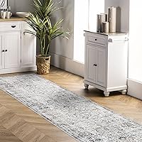 Vista 4 de Alfombra de Pasillo Lavable - Alfombras de Cocina de 2'6"x12' con Respaldo Antideslizante, Alfombras de Casa de Campo para Interiores para Sala