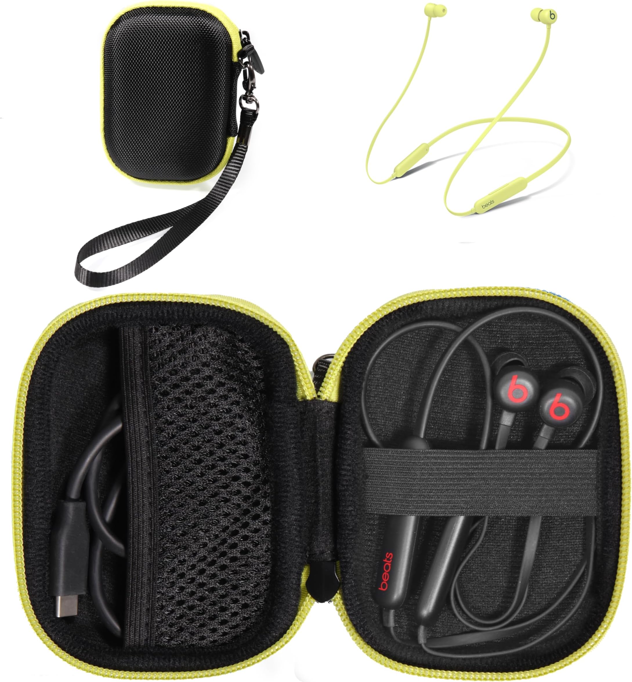 CaseSack case for Beats Flex Wireless Earbuds. Also for Powerbeats High-Performance Earbuds.