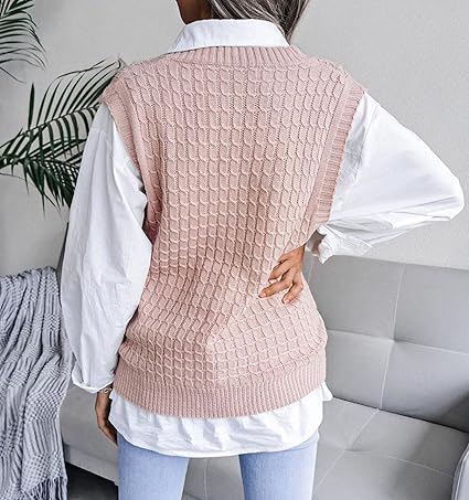 Pullover Senza Maniche Motivo Jacquard - GRIGIO - Kiabi - 12.00 - Foto 2