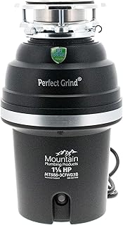 Mountain Plumbing MT888-3CFWD3B MT888-3CFWD3B-3-Bolt Mount 1 1/4 HP Disposer