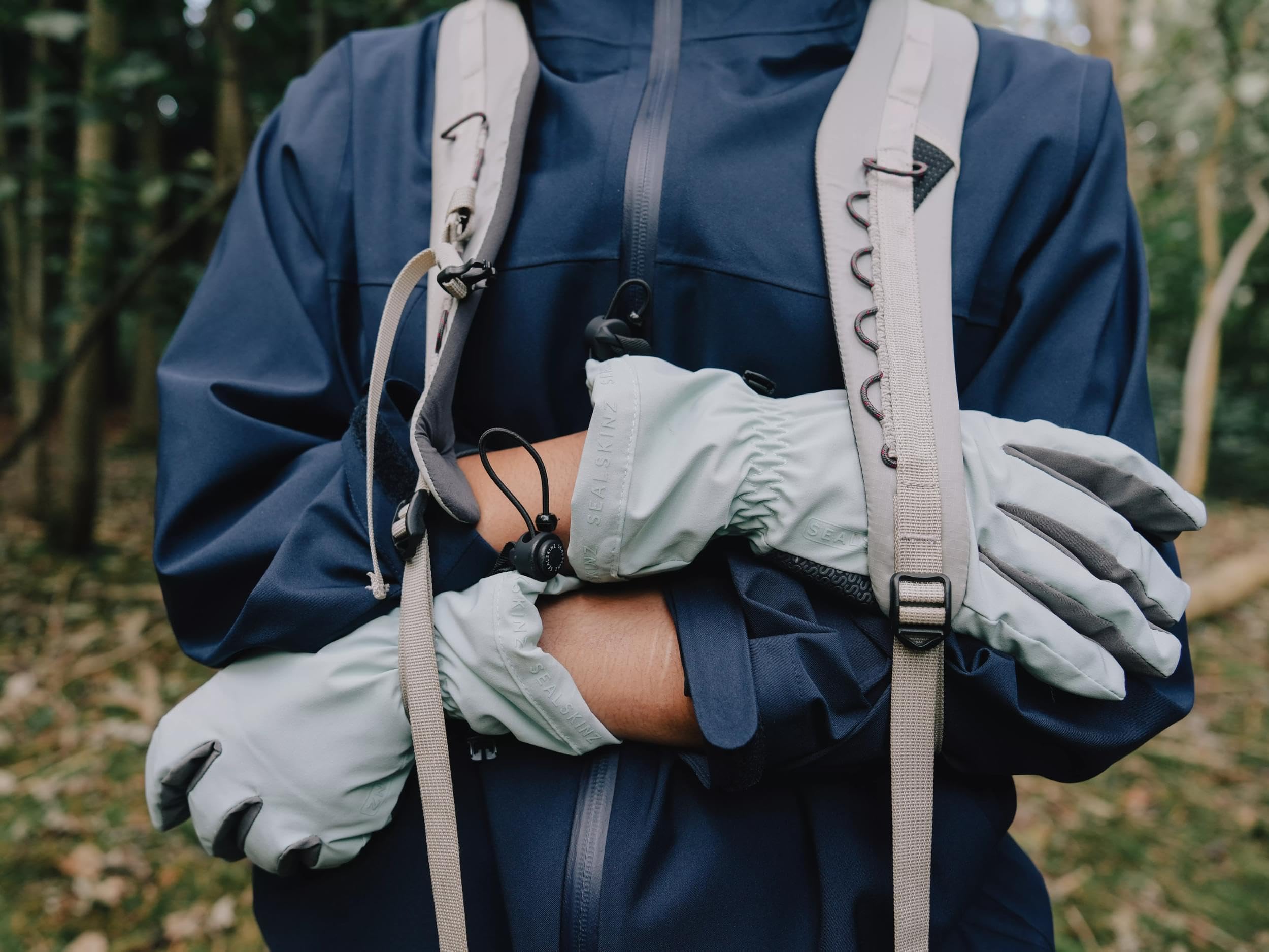 SealSkinz Upwell Waterdichte, Verwarmde Fietshandschoen - Zwart